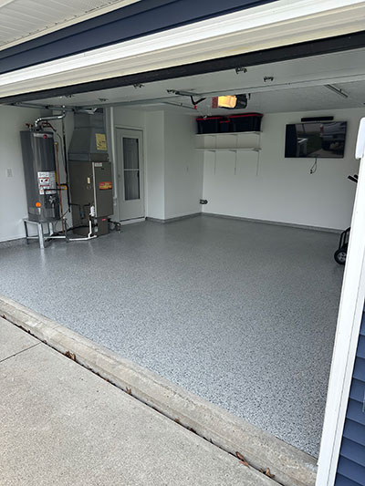 Epoxy Floor Coating Installation